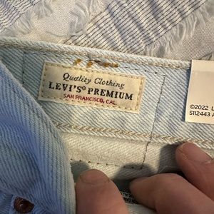 Light Blue, & White Washed Vintage Levis